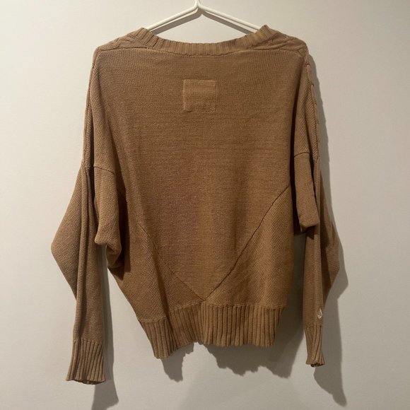 Volcom Tan Relaxed Fit Sweater - Picture 3 of 3